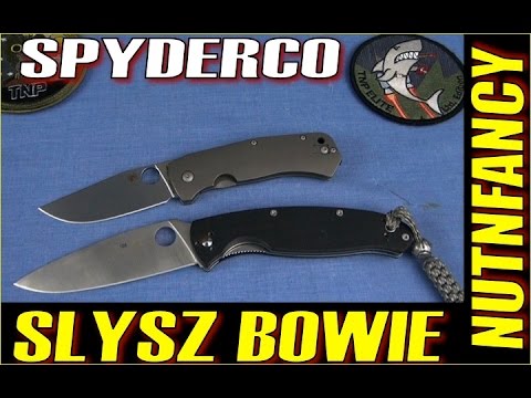 Spyderco Slysz Bowie: Second Blood
