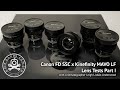 Canon FD SSC x MAVO LF - LENS TESTS part I