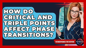 How Do Critical And Triple Points Affect Phase Transitions? - Thermodynamics For Everyone