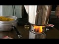 Solo Stove and Alcohol Burner ソロストーブとアルコールバーナー