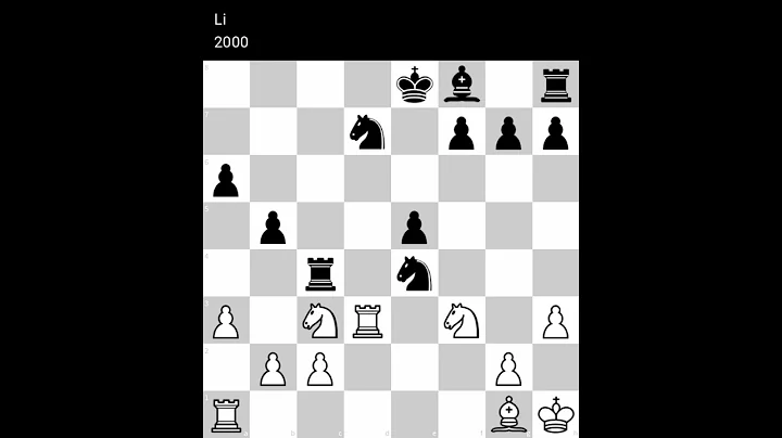 Deadly! How to beat Li 2000 ELO  Bot chess.com #chess #chessonline #chessgame