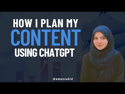 How I Plan My 7-Day Content Using ChatGPT #chatgpt #contentstrategy