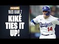 Dodgers' Kiké Hernandez TIES IT UP with HUGE solo shot in NLCS Game 7!