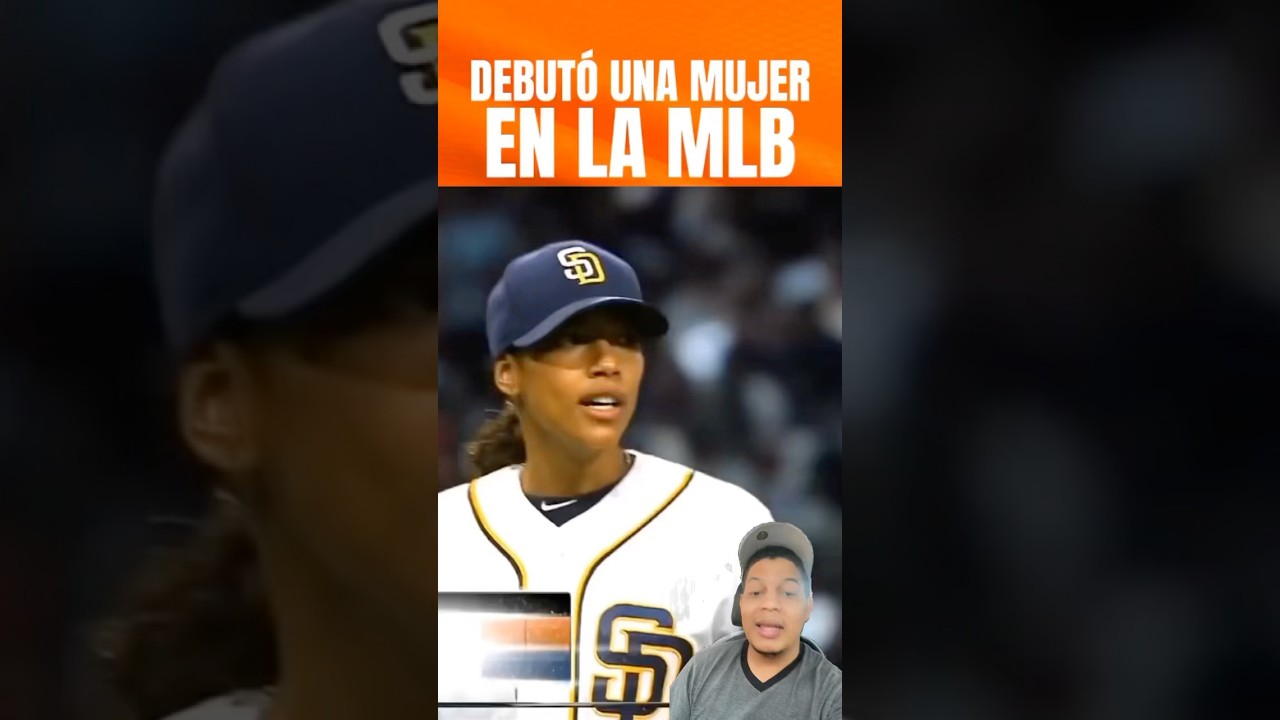 La primera mujer en lanzar en MLB 😲💪 