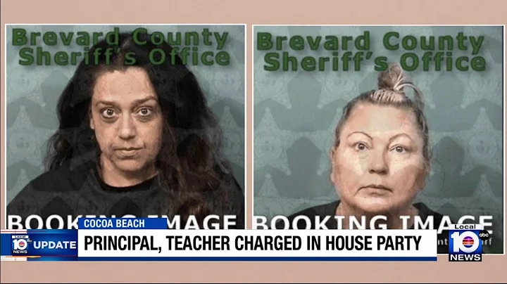 Former Florida teacher, principal charged over house party attended by minors