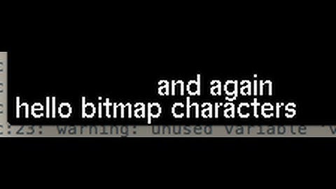 OpenGL Tutorial | OpenGL Screencast Video Tutorial 2 - Bitmap Characters