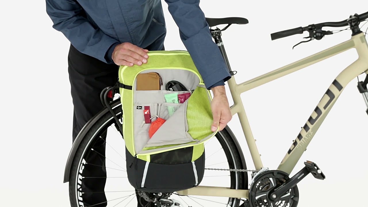 Wildken Sacoche Velo Porte Bagage Arriere, Sac à Dos étanche et