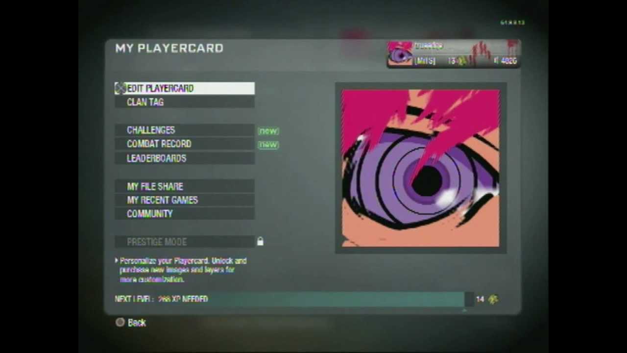 Black ops emblem: Rinnegan Nagoto (naruto)