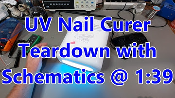 UV-nageluitharder met schema