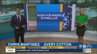 Parents rally for mask mandate in Pinellas County schools