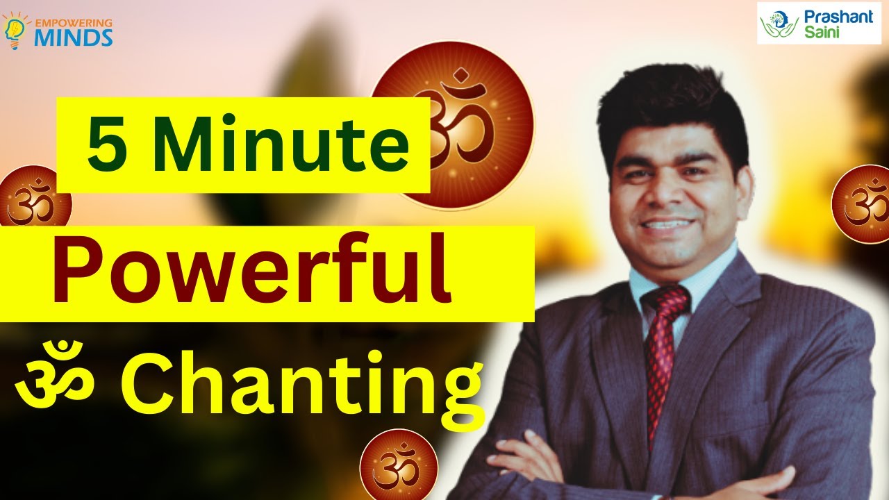 5 Minutes OM Meditation | Music for Yoga & Meditation | AUM Chanting ॐ Sound