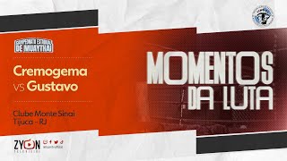 Muay Thai | MOMENTOS DA LUTA - Cremogema VS Gustavo  | FEMMRJ screenshot 4