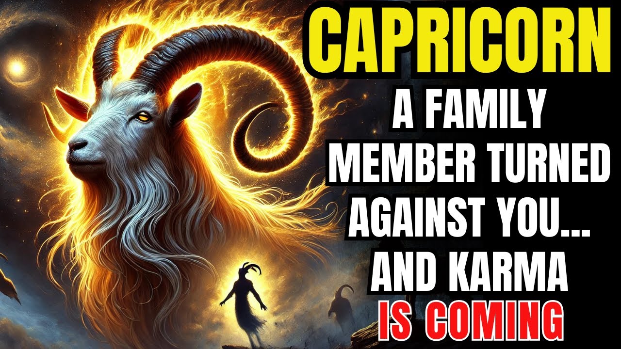 ♑😱 CAPRICORN – YOUR SISTER DID SOMETHING AWFUL BEHIND YOUR BACK… AND A FAMILY MEMBER JOINED HER