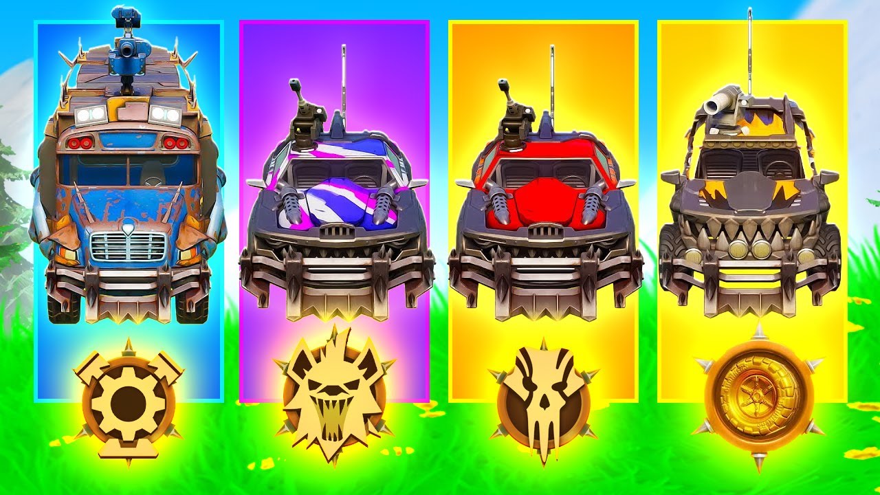 Gioco la *NUOVA* Random MACCHINE MITICHE Challenge e VINCO! Stagione 3 Capitolo 5 Fortnite ITA!