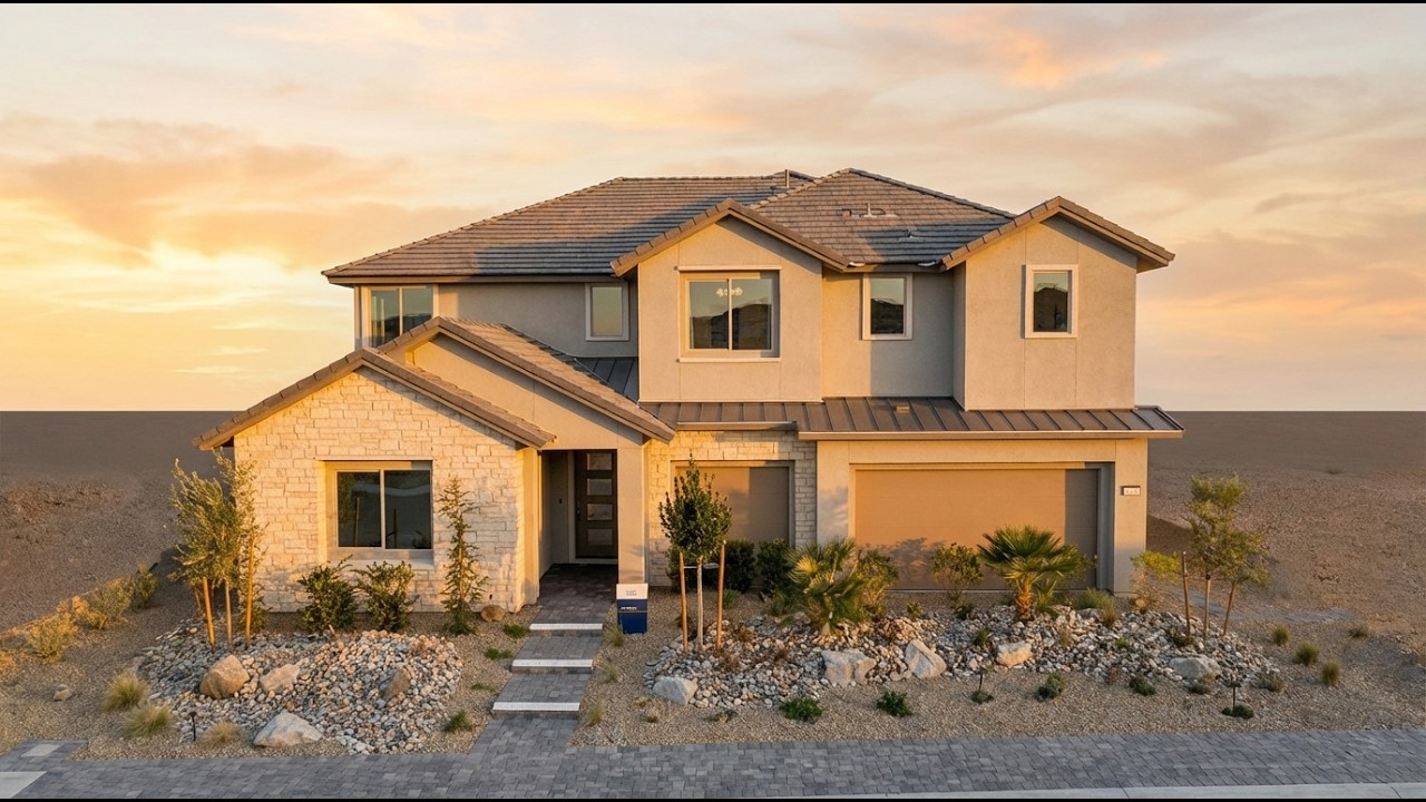 $1.46M Luxury Home in Summerlin West | 4,731 Sq Ft New Construction Tour