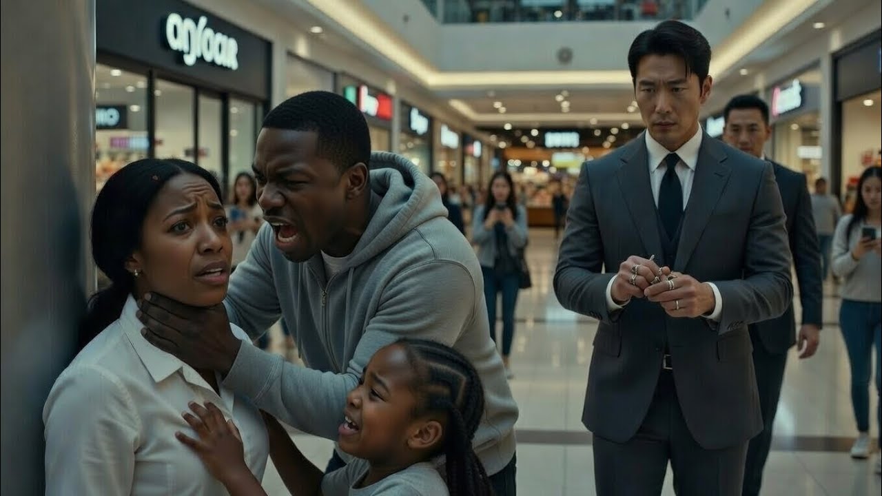 He Grabbed Her Throat. Korean Mafia Boss In Suit Removed His Rings.