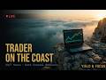 🌊 Trader on the Coast — 3 Hours Coastal Trading Ambience | Dark Finance Music for Work & Focus