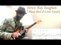 【Stevie Ray Vaughan - Mary Had A Little Lamb】Guitar Cover & Tab