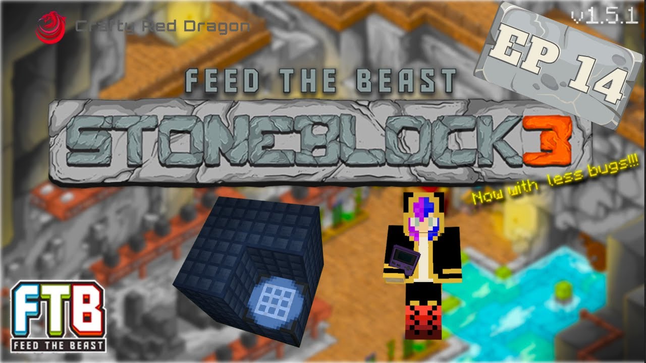 Its Bigger on the Inside! Stoneblock 3 Bedrock Edition Ep 14 - YouTube