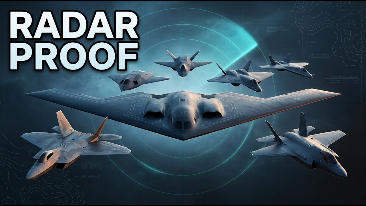 How Stealth Aircraft Become Invisible to Radar