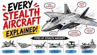 Every Stealth Aircraft Type Explained: Fighters, Bombers, Drones, UCAVs & More