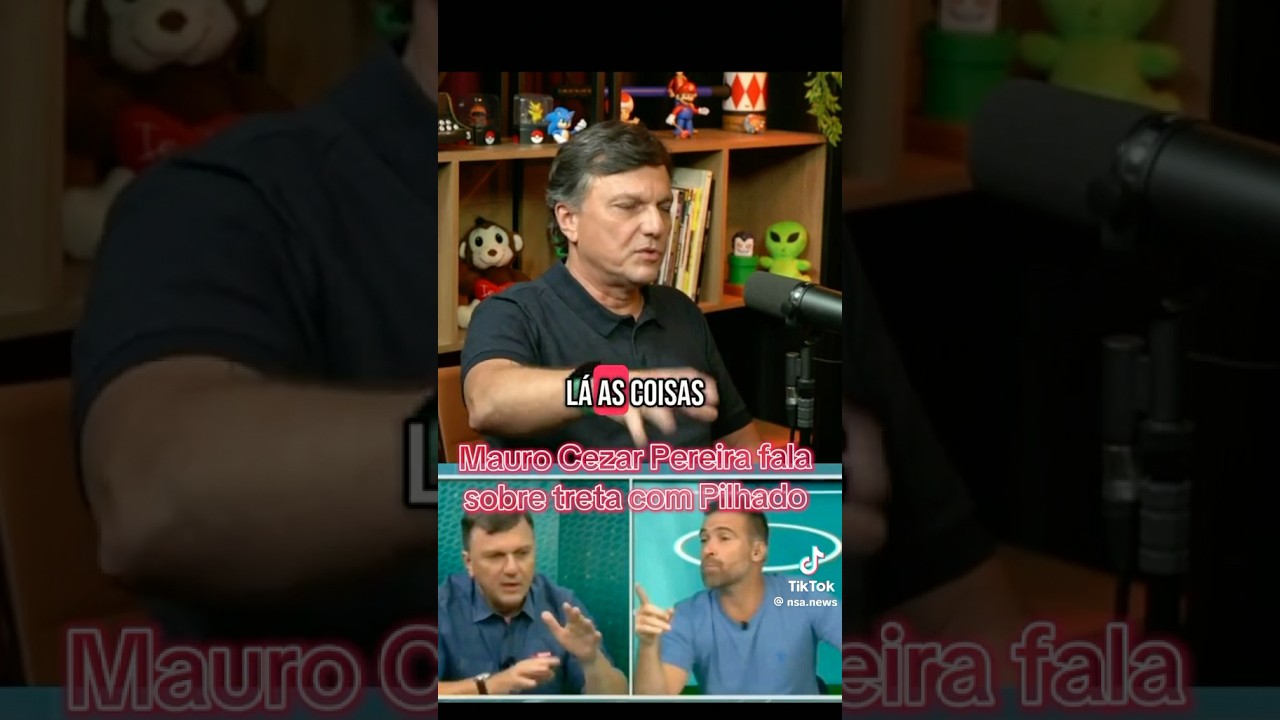 MAURO CEZAR FALA SOBRE SUA RELAÇÃO COM PILHADO 