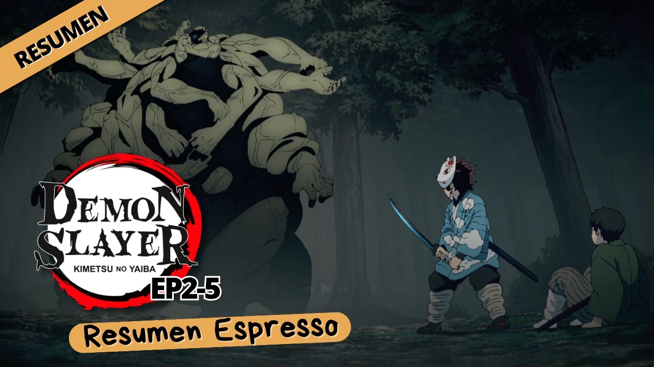 El entrenamiento más loco para ser cazador de demonios | Resumen Ep2-5 Demon Slayer