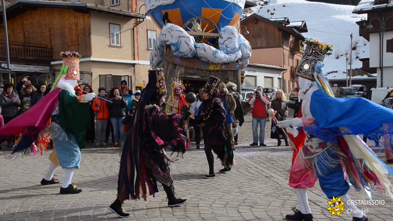 MASCRADA D'SAN VALENTIN 2017  PASSAGGIO A COSTALISSOIO