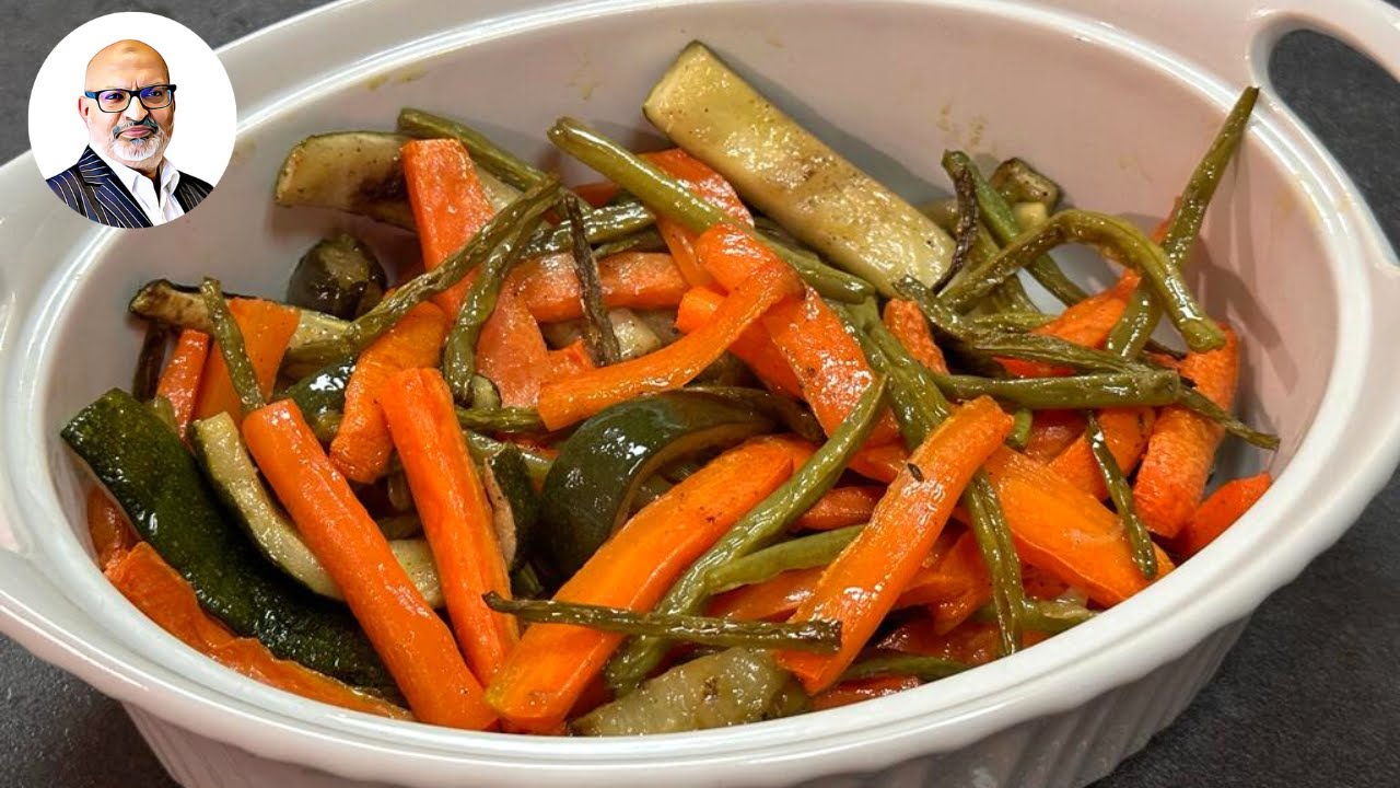 Pan Fried Roasted Vegetables YouTube