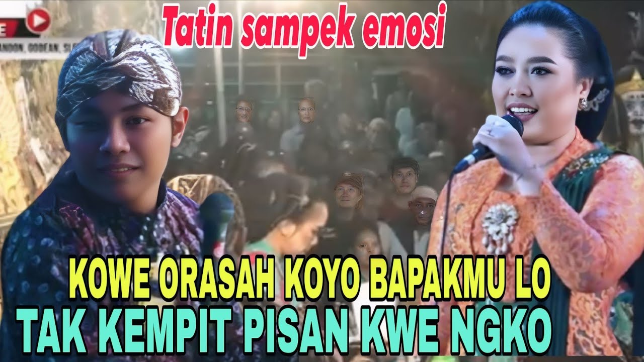 SINDEN TATIN SAMPEK EMOSI DI GARAP MAS GADING. Limbukan lucu Ki gading pawukir terbaru 2025