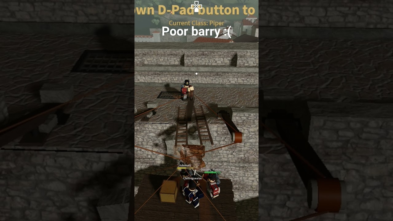 Barry's death (Guts and blackpowder)