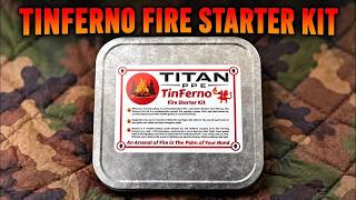 Titan PPE TinFerno Fire Starter Kit Review | 100-Piece Emergency Fire Kit