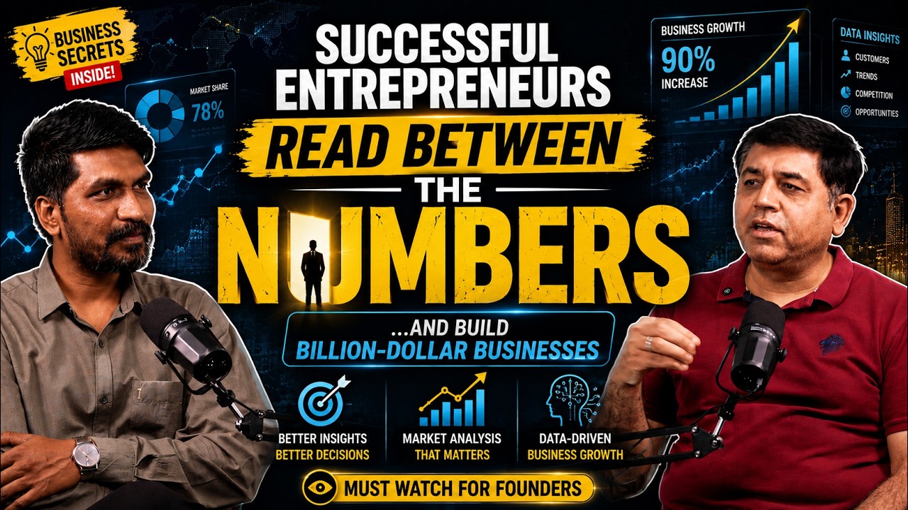 Successful Entrepreneurs Read Between the Numbers to do Wonders | IIC Talks