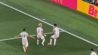 Gio Reyna stunning goal — Live footage & reaction of 26-pass USMNT masterpiece! 🇺🇸⚽ Giovani Reyna!!!