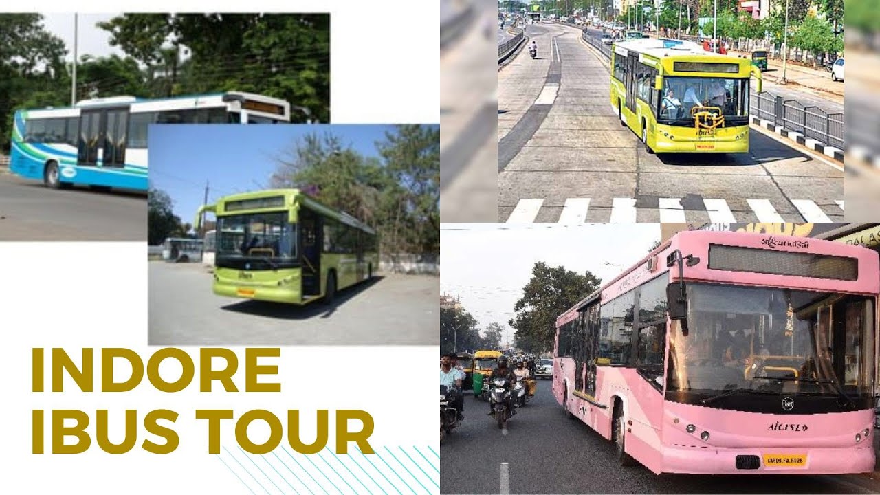 Indore I-bus Tour । City Bus Tour Indore ।   Cleanest city of India । City Tour । Travel Vlog