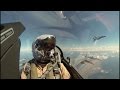 Luchtgevecht F-16 en F-15 boven Noordzee