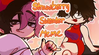 Strawberry Sweater Meme || GachaClub || FNF ||