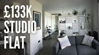 350 SQ FT APARTMENT TOUR | WITH 100 SQ FT BALCONY | £133k 2018
