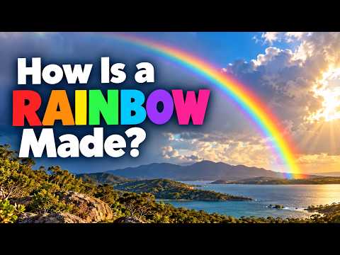 How Is a RAINBOW Made? 🌈 | The Science of Light #Rainbow #HowRainbowsForm #Light #Refraction