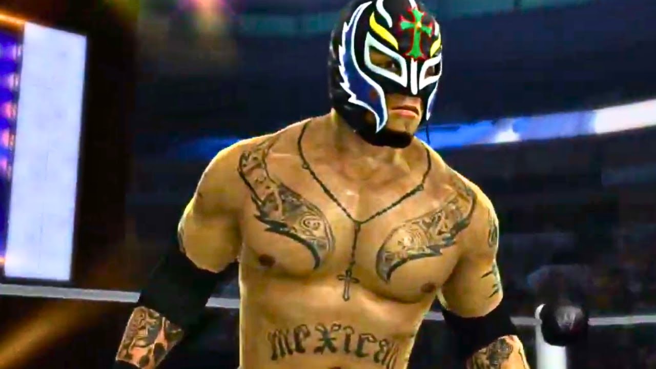 Rey Mysterio vs Evan Bourne FULL MATCH | WWE 12 AI Simulation Gameplay (CPU vs CPU)
