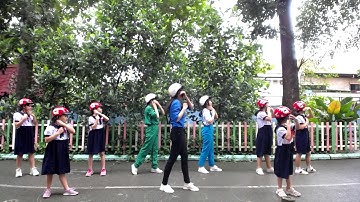 Tiết mục dự thi" Đủ ba bước - Rước bình an" Nhóm Hoa Hướng Dương - tiểu học Trường Thạnh Quận 9