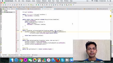 Learn how to use the onBindViewHolder method