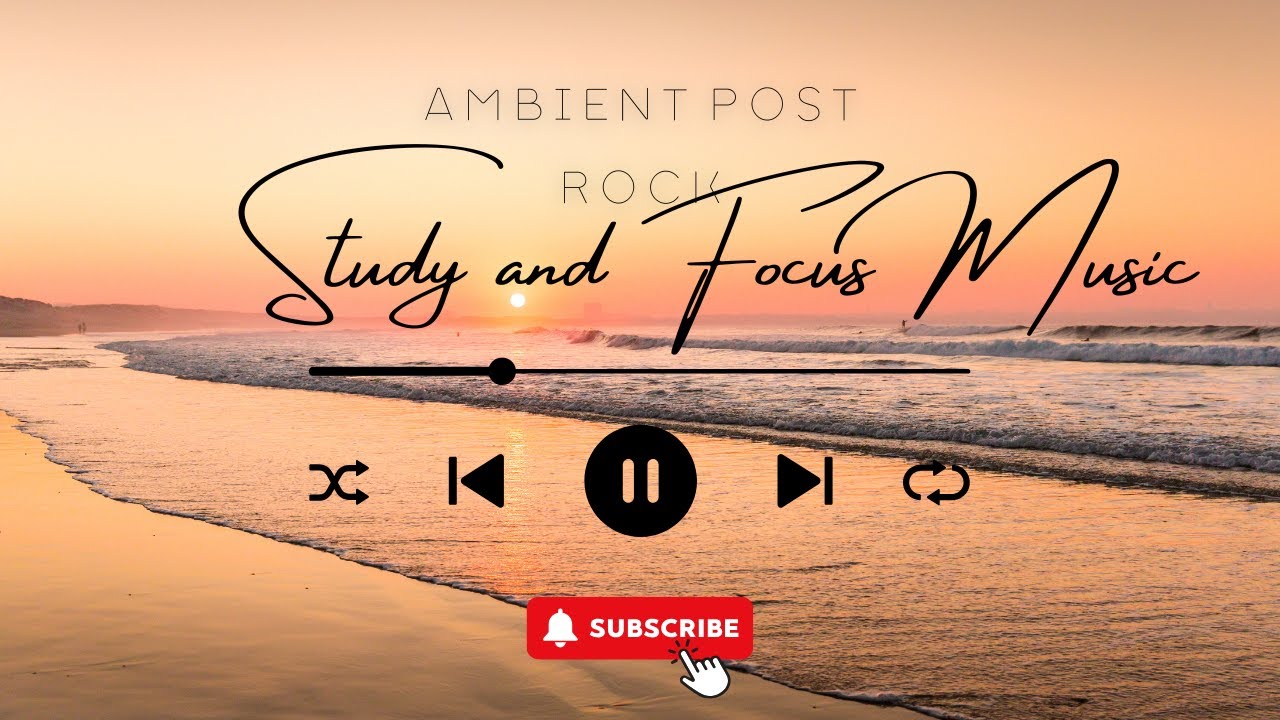 AI Post-Rock: Deep Focus Study & Meditation Music 🎸