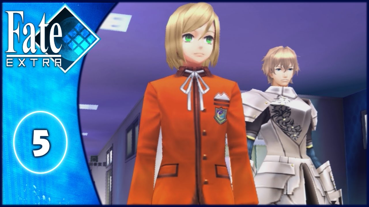 Let's Play: Fate/Extra - Part 5 [Hitting the Books] - YouTube