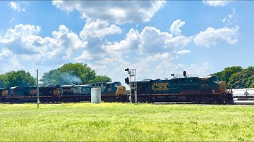 CSX, M514, North, Manifest, Decatur, Alabama, 6/15/2024