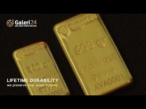 250gr & 500gr Gold Bar Galeri 24