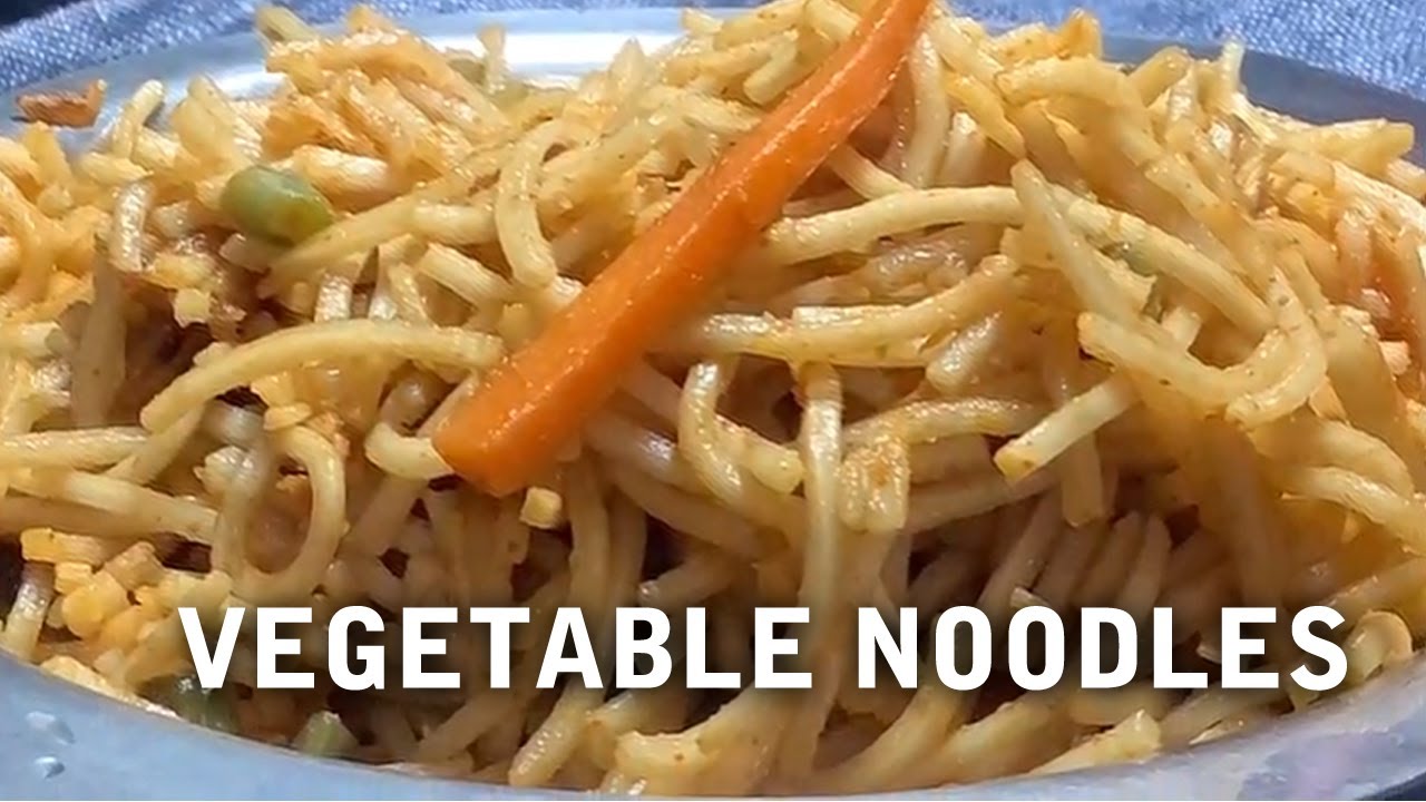 how to make veg noodles at home veg noodles indian style easy