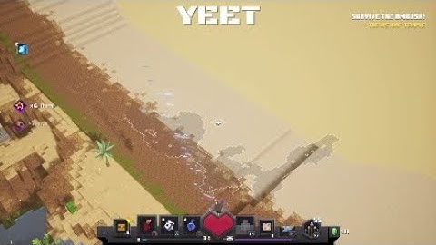 Minecraft Dungeons out of bounds glitch