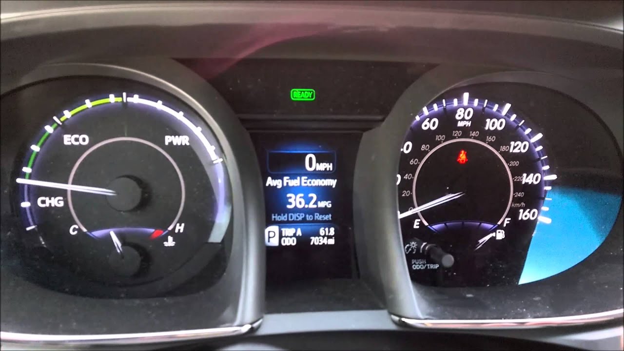 Toyota Avalon Hybrid Rental Car Review YouTube