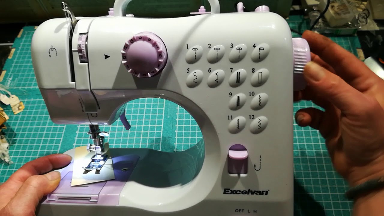 Sewing machine for journal makers + beginners + correcting my mistake